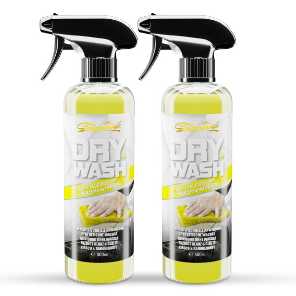 DRY WASH - WATERLESS WASH & WAX DOUBLE (2x500ml)