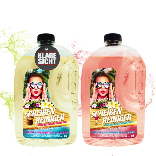 SOMMER - SCHEIBENKLAR COSMOPOLITAN + PINA COLADA (2x5L)