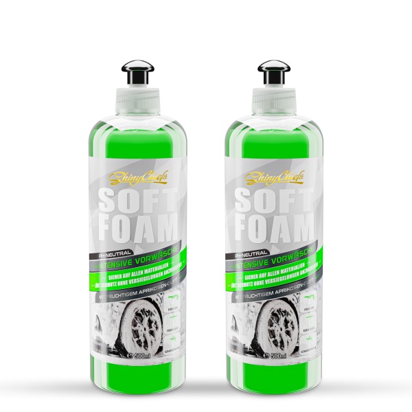 SOFT FOAM - PH NEUTRAL INTENSIVE VORWÄSCHE DOUBLE (2x500ml)