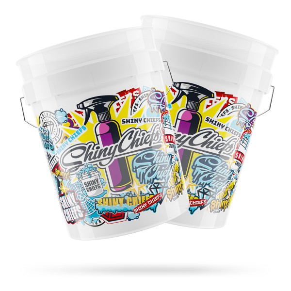 2x WASCHEIMER NATUR WEISS - 20L