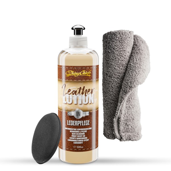 Leather Lotion - 2IN1 Lederpflege 500ml Set