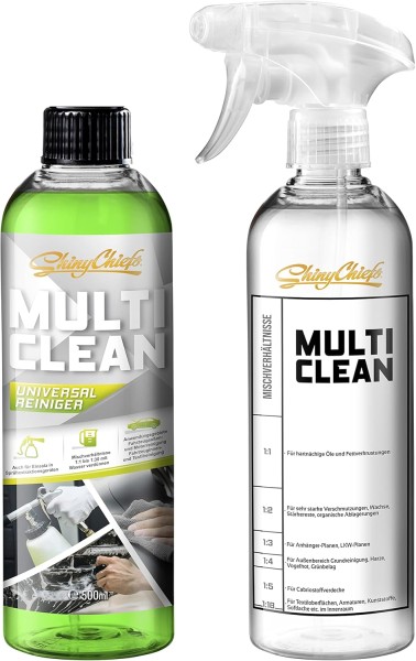 MULTI CLEAN 500ML + MISCHFLASCHE 500ML