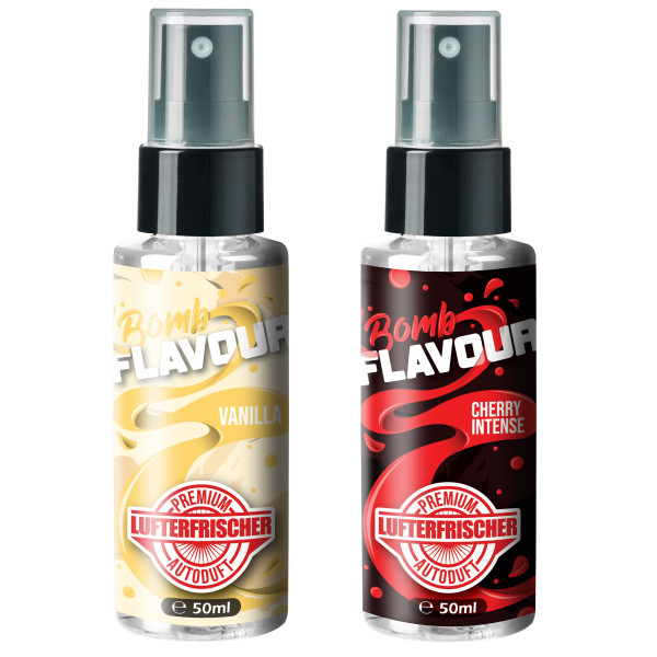 Flavour Bomb - 100% Vanilla + Cherry Intense (2x50ml)