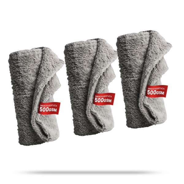 MEGAPLUSH 500 EDGELESS - MIKROFASERTUCH - 3STK.