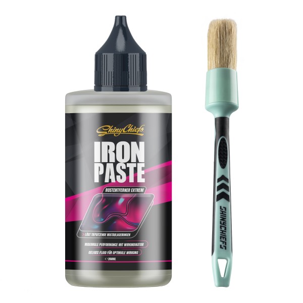 IRON PASTE - ROSTENTFERNER EXTREM 200ml + RIMBRUSH SET