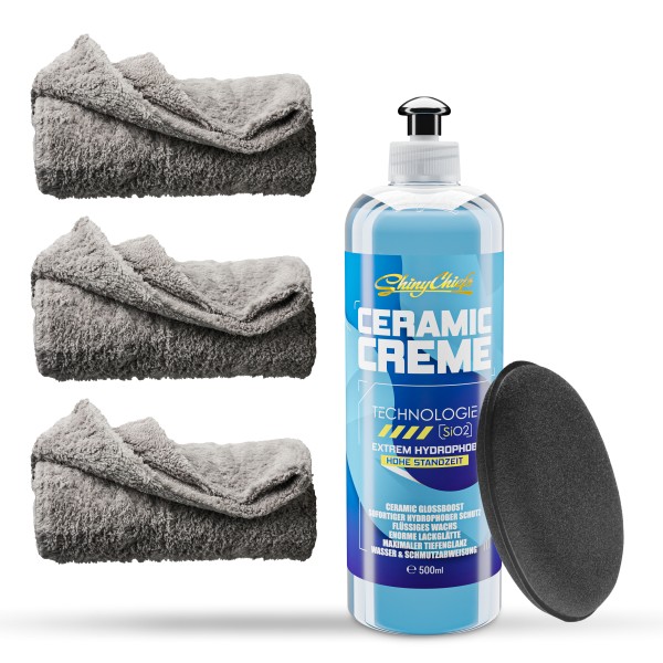 CERAMIC CREME - LIQUID WAX SiO2 500ml Set
