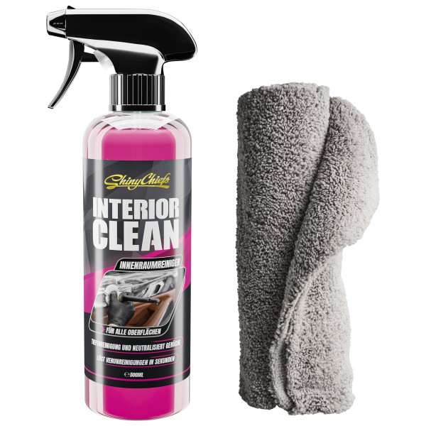 INTERIOR CLEAN - INNENRAUMREINIGER 500ml Set