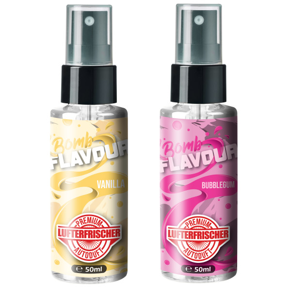 Flavour Bomb - Bubblegum + 100% Vanilla (2x50ml)