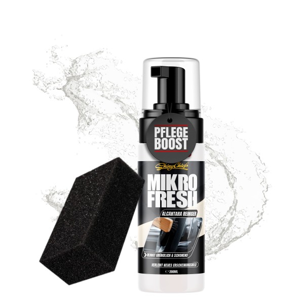 ALCANTARA REINIGER + SCHWAMM SET