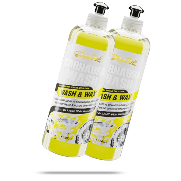 CARNAUBA WASH - WAX SHAMPOO DOUBLE 2x500ml