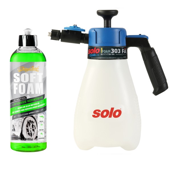 SOLO SCHAUMSPRÜHER 303 FA + SOFT FOAM 500ml SET
