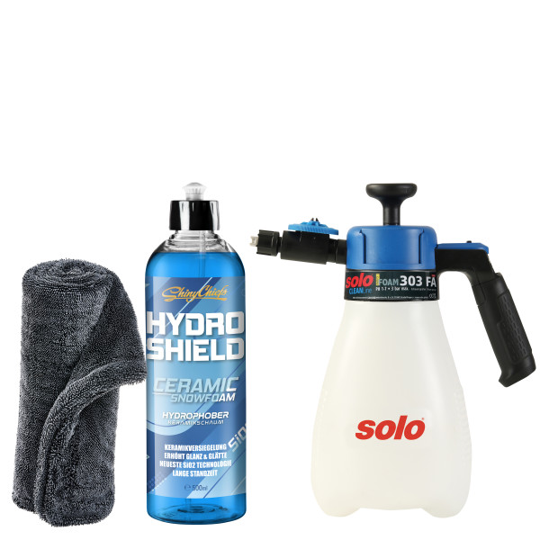 SOLO SCHAUMSPRÜHER 303 FA + HYDRO SHIELD - CERAMIC SNOWFOAM 500ml SET