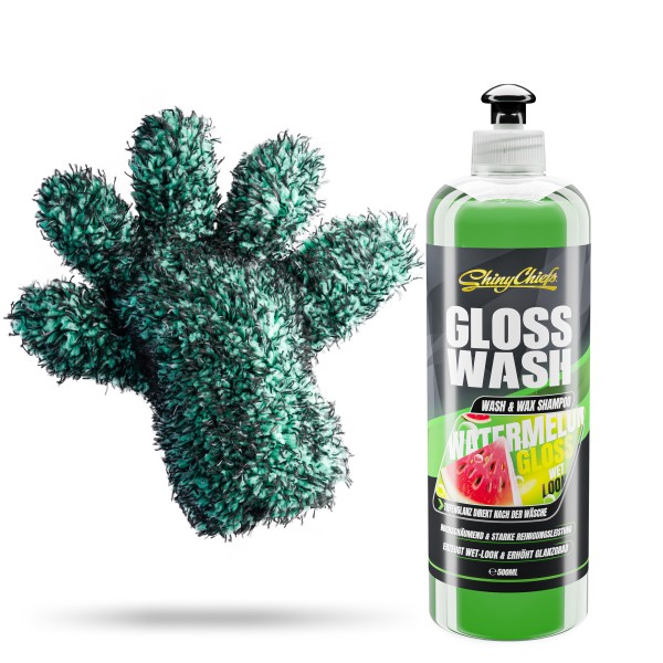 GLOSSWASH WASSERMELONE - WASH & WAX 500ml SET