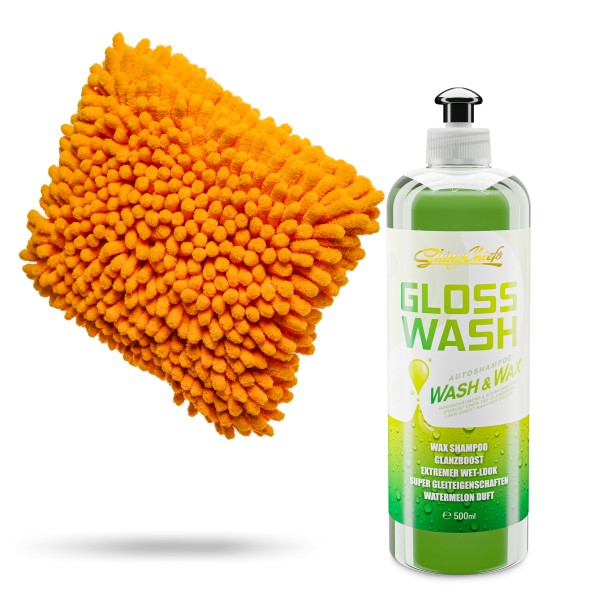 BIG WORMY - XXL WASCHPAD + GLOSSWASH WASSERMELONE SET