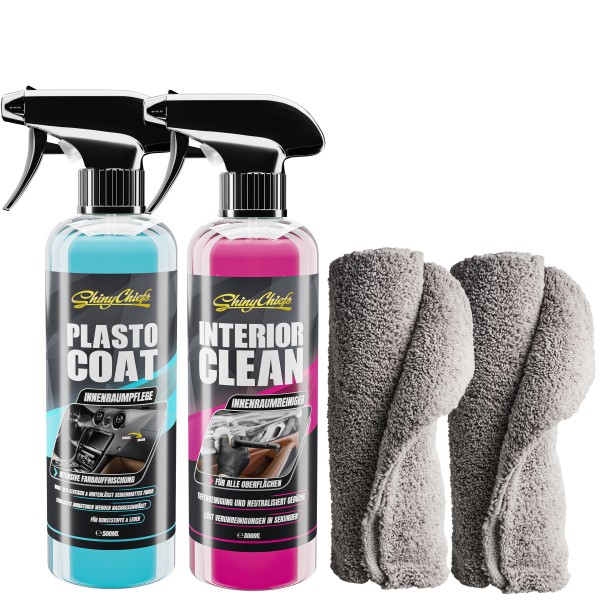 PLASTO COAT + INTERIOR CLEAN SET (2x500ml)