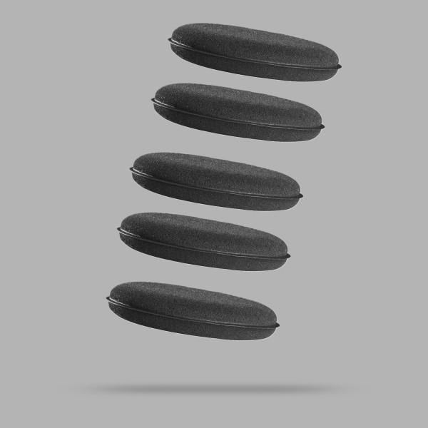 5x BLACK PHANTOM APPLIKATOR PAD