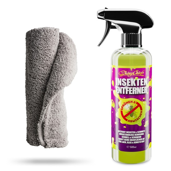 INSEKTENENTFERNER 500ml - Aufsprühen & Abwischen Set